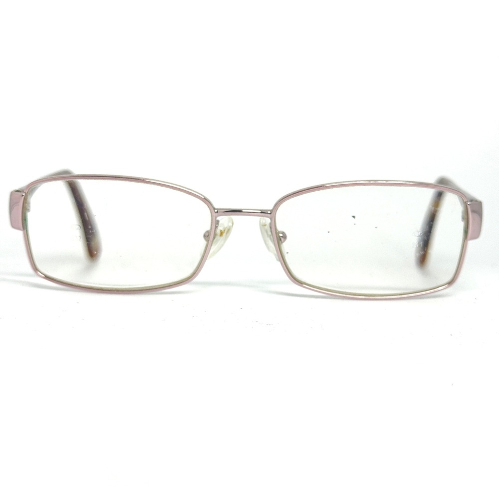 Versace MOD 1177 1056 Eyeglasses Pink Tortoise‎ Shell Rectangular Frames Italy